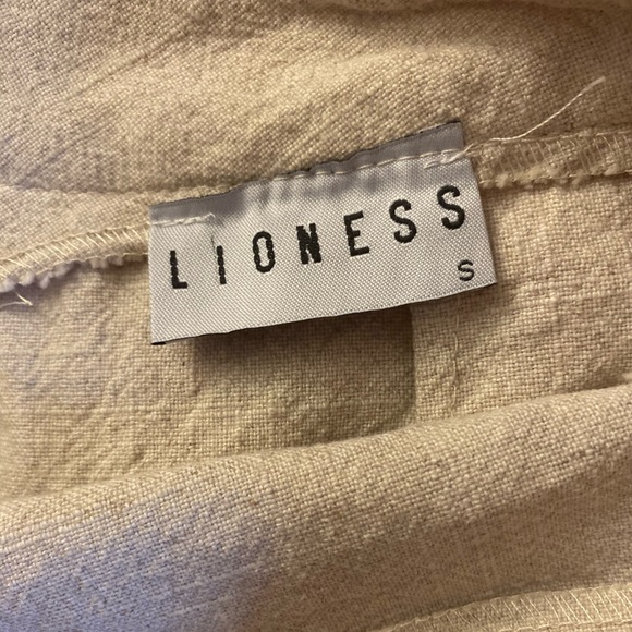 NWOT Princess Polly Lola Mini Skirt in Oatmeal - Picture 7 of 7